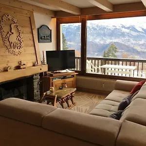 Vue Mont Blanc Et Toute La Chaîne Appartement Combloux